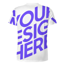 Charger l'image dans la galerie, T-shirt tee shirt homme imprimé allover OMDT01 personnalisé avec photo texte prénom (conception une image)