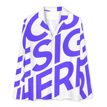 Charger l'image dans la galerie, Ensemble pyjama 2 pièces homme manches longues imitation coton personnalisé avec photo motif texte (conception une image)