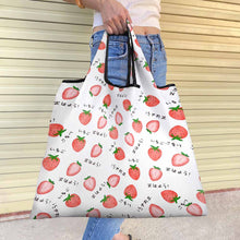 Charger l'image dans la galerie, Sac de Shopping Pliable ultra léger personnalisé avec photo logo texte motif