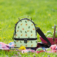 Charger l'image dans la galerie, Sac à repas / Sac double compartiment personnalisé avec photo logo texte motif (Impression d’image unique)