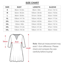 Charger l'image dans la galerie, Robe col v manche 3/4 femme BNQ personnalisée avec photo motif logo texte (impression d'image unique)