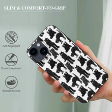 Charger l'image dans la galerie, Coque en TPU pour iPhone 14 / 14 Plus / Coque de protection pour iPhone 14 Pro / 14 Pro Max 3C0705124 Impression complète personnalisée d'une image avec texte de motif de logo photo