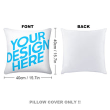 Charger l'image dans la galerie, Impression des multi-images/image unqiue Accueil taie d'oreiller à paillettes Coussin de siège personnalisé avec photo motif logo texte