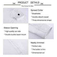 Charger l'image dans la galerie, Chemise à manches longues grande taille homme 3M38 personnalisée avec photo logo motif texte (impression des multi-images)