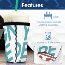 Charger l'image dans la galerie, Manchons Isolés 3 pièces pour Tasse à café Réutilisable Personnalisé avec Photo Logo Motif Texte