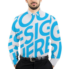 Charger l'image dans la galerie, Chemise à manches longues Homme Originale Grande taille 3M38 personnalisée avec texte photo logo motif (Impression d'image unique)