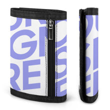 Charger l'image dans la galerie, Portefeuille 3 volets / Porte monnaie pour femme homme personnalisé avec photo logo texte motif