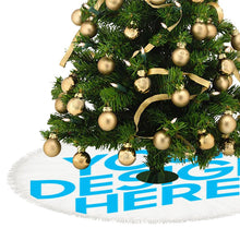 Charger l'image dans la galerie, Jupe de sapin de Noël à franges courte peluche JJ0525000 Personnalisé