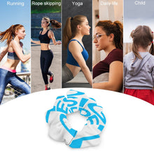 Charger l'image dans la galerie, Cravate à cheveux / anneau de cheveux élastique personnalisé avec image logo motif texte