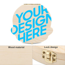 Charger l'image dans la galerie, Boîte à dents de lait en bois personnalisé avec photo motif logo texte prénom
