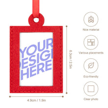 Charger l'image dans la galerie, Cadre Photo Suspendu Décoration de Noël 12 pièces personnalisé avec photo texte logo