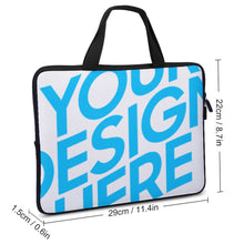 Charger l'image dans la galerie, Sac à main pour ordinateur personnalisé avec photo text pour femme homme