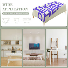 Charger l'image dans la galerie, Nappe en lin impression recto verso personnalisée avec texte motif photo