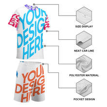 Charger l'image dans la galerie, Ensemble tee shirt short junior ado personnalisé avec photo texte motif logo