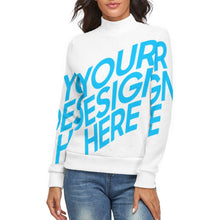 Charger l'image dans la galerie, Pull à col roulé pour femme MY01 personnalisez le design avec vos photos