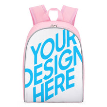 Charger l'image dans la galerie, Sac à dos cartable 13 pouces pour filles garçons ado personnalisé avec photos prénom texte