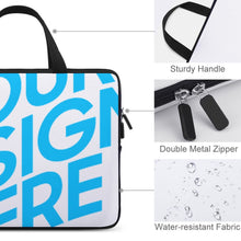 Charger l'image dans la galerie, Sac à main pour ordinateur personnalisé avec photo text pour femme homme