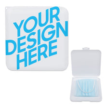 Charger l'image dans la galerie, Boîte de rangement pour masque Covid Chirurgical Jetable personnalisée avec photo logo motif texte
