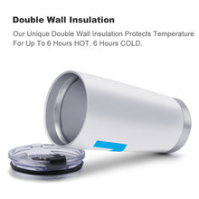 Charger l'image dans la galerie, Gobelet avec paille pour voiture personnalisé avec photo image logo motif texte