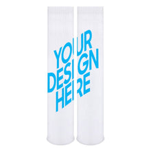 Charger l'image dans la galerie, Chaussettes longues respirantes anti transpiration personnalisées avec photo motif logo texte