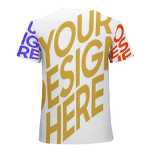 Charger l'image dans la galerie, T-shirt en coton à imprimé code européen pour femmes ZP057 Personnalisé avec photo et texte (Conception multi-images)