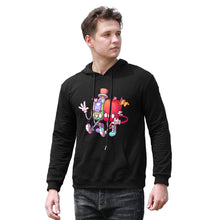 Charger l'image dans la galerie, Sweat pull à capuche coton avec poche pour homme personnalisé avec photo texte (impression en deux faces)