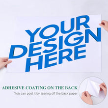 Charger l'image dans la galerie, Impression d’image unqiue Affiche / poster autocollante (Version horizontale) Murale adhésif GY0903458 Personnalisé avec photo motif image logo