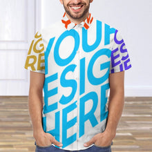 Charger l'image dans la galerie, Chemise à manches courtes t-shirt tee shirt simple grande taille pour homme 3M37 personnalisé avec photo motif texte
