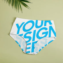 Charger l'image dans la galerie, Culotte Taille Haute Sexy Femme NZ052 Personnalisé Avec Photo Texte Motif Logo (Impression Complète Une Image)