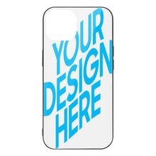 Charger l'image dans la galerie, iPhone 14 Pro Max Couverture complète protection d'écran GLASS impression personnalisée avec motif photo logo texte