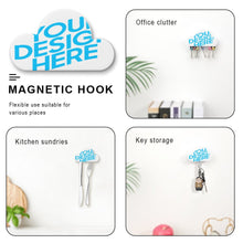 Charger l'image dans la galerie, Accroche clés / crochet magnétique Original personnalisé avec photo motif logo texte