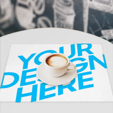 Charger l'image dans la galerie, Set de table en toile lot de 6 personnalisé avec photo texte prénom