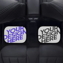 Charger l'image dans la galerie, Ensemble 4 pièces tapis de voiture / tapis auto 3d personnalisé avec photo logo (conception multi-images)