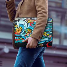 Charger l'image dans la galerie, Sac ordinateur / Sacoche pour ordinateur portable femme homme personnalisé avec motif logo texte image (impression des multi-images)