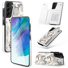 Charger l'image dans la galerie, Coque de téléphone à rabat en cuir TPU pour Samsung Galaxy S21 3C0705121 personnalisé avec photo logo texte motif