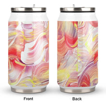 Charger l'image dans la galerie, Bouteille d'eau en Cola / Gobelet à paille personnalisée de plusieurs images avec texte et logo photo