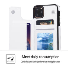 Charger l'image dans la galerie, Coque / Housse TPU Cuir Etui Portefeuille Rabat iPhone 11 Pro Max personnalisée avec photo