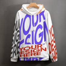 Charger l'image dans la galerie, Sweat à capuche homme A37H sweat à capuche personnalisée avec prénom motif texte (conception multi-images)