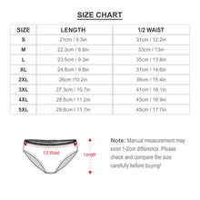 Charger l'image dans la galerie, Culotte Slip de qualité confortable pour femmes B499 personnalisé avec photo texte motif logo (impression complète une image)
