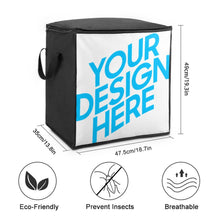 Charger l'image dans la galerie, Sac de rangement pour couette en polyester personnalisé avec photo prénom texte