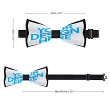 Charger l'image dans la galerie, Noeud papillon fait main personnalisé pour homme avec photo texte