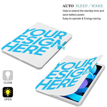 Charger l'image dans la galerie, Coque Étui Housse de protection iPad à trois volets personnalisé avec photo motif logo texte