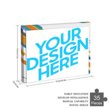 Charger l'image dans la galerie, Puzzle photo (boîte plate) (version horizontale) GY0907009 personnalisé avec Texte, Photo, Image, Logo