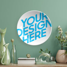 Charger l'image dans la galerie, Assiette decorative porcelaine personnalisé avec photo logo texte motif
