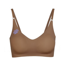 Charger l'image dans la galerie, Soutien-gorge push up brassière échancrée sans coutures active micro-stretch lounge pour femme WH022 personnalisé avec motif texte photo (impression en haut à droite)