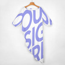 Charger l'image dans la galerie, Ensemble de chemise à épaules dénudées 2 pièces femme chic VTZ personnalisé avec photo logo texte motif