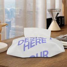 Charger l'image dans la galerie, Housse poche mouchoir / pochette mouchoir en cuir PU personnalisé avec photo texte motif logo