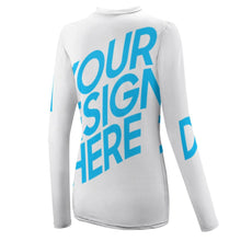 Charger l'image dans la galerie, T-shirt tee shirt anti-uv de protection solaire avec chemise à manches longues NZ143 femme personnalisé avec photo logo et texte