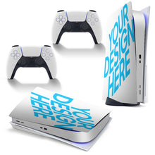 Charger l'image dans la galerie, PS5 autocollants de console sticker de jeu PVC personnalisé avec photos textes et motifs