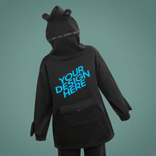 Charger l'image dans la galerie, Pull Grenouille sweat à capuche personnalisé avec texte photo image logo (impression recto-verso)